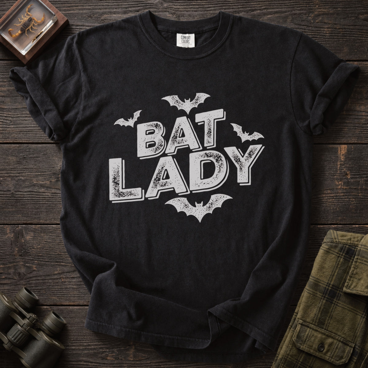 Bat Lady T-Shirt - Unsung Wild