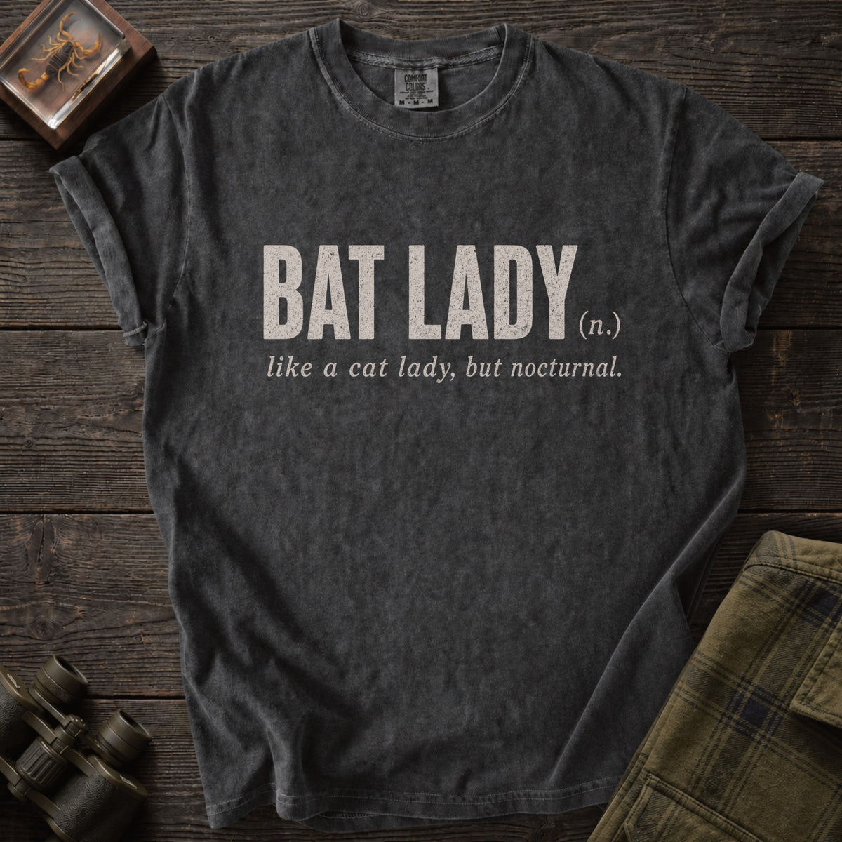 Bat Lady Definition T-Shirt - Unsung Wild