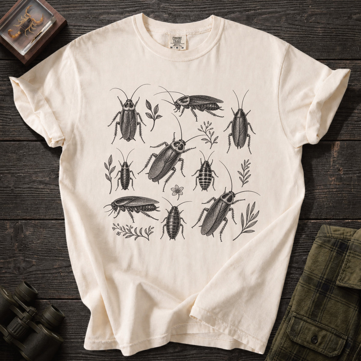 Cockroach Species T-Shirt - Unsung Wild