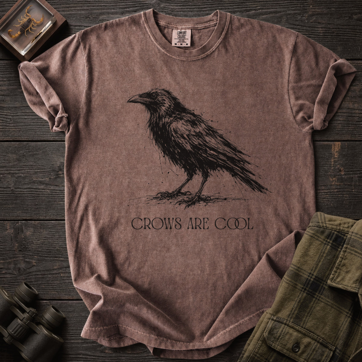 Crows Are Cool T-Shirt - Unsung Wild