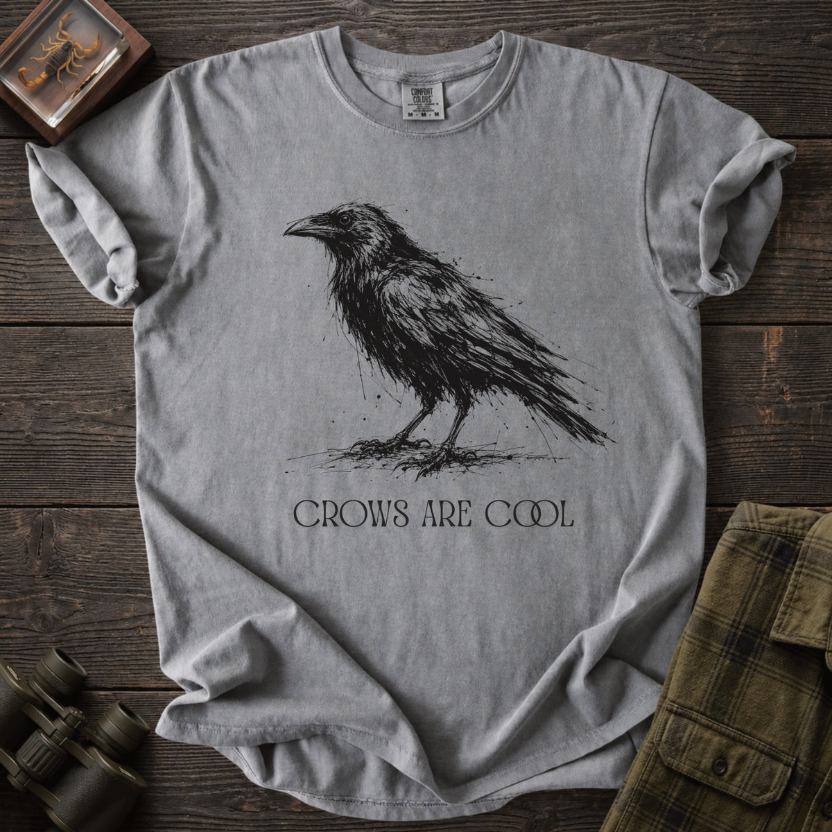 Crows Are Cool T-Shirt - Unsung Wild