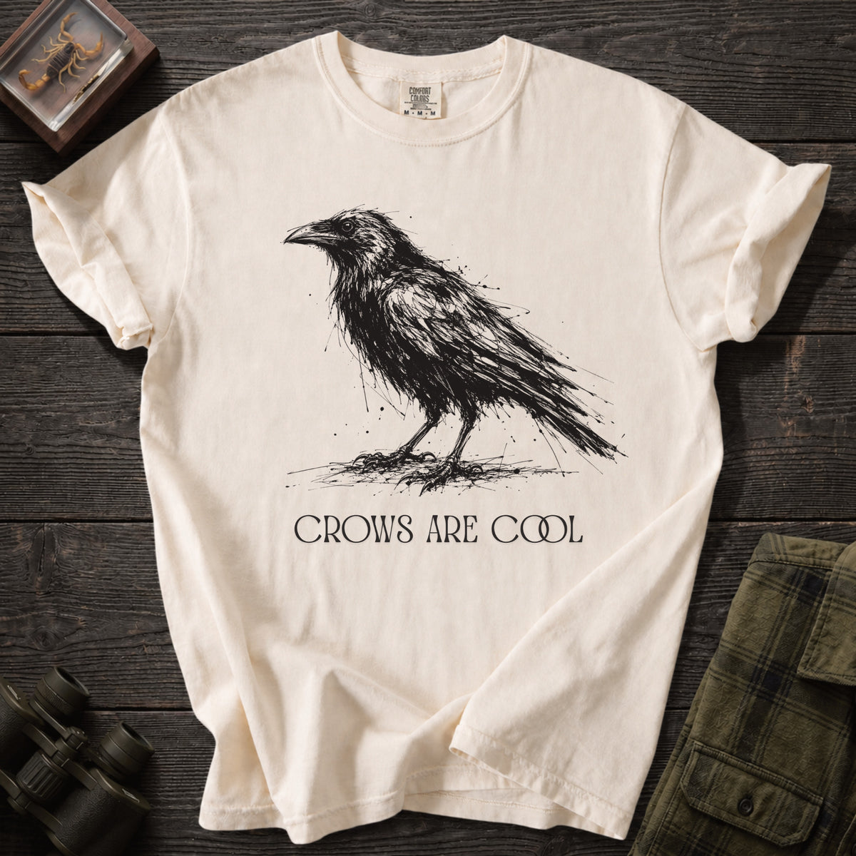 Crows Are Cool T-Shirt - Unsung Wild