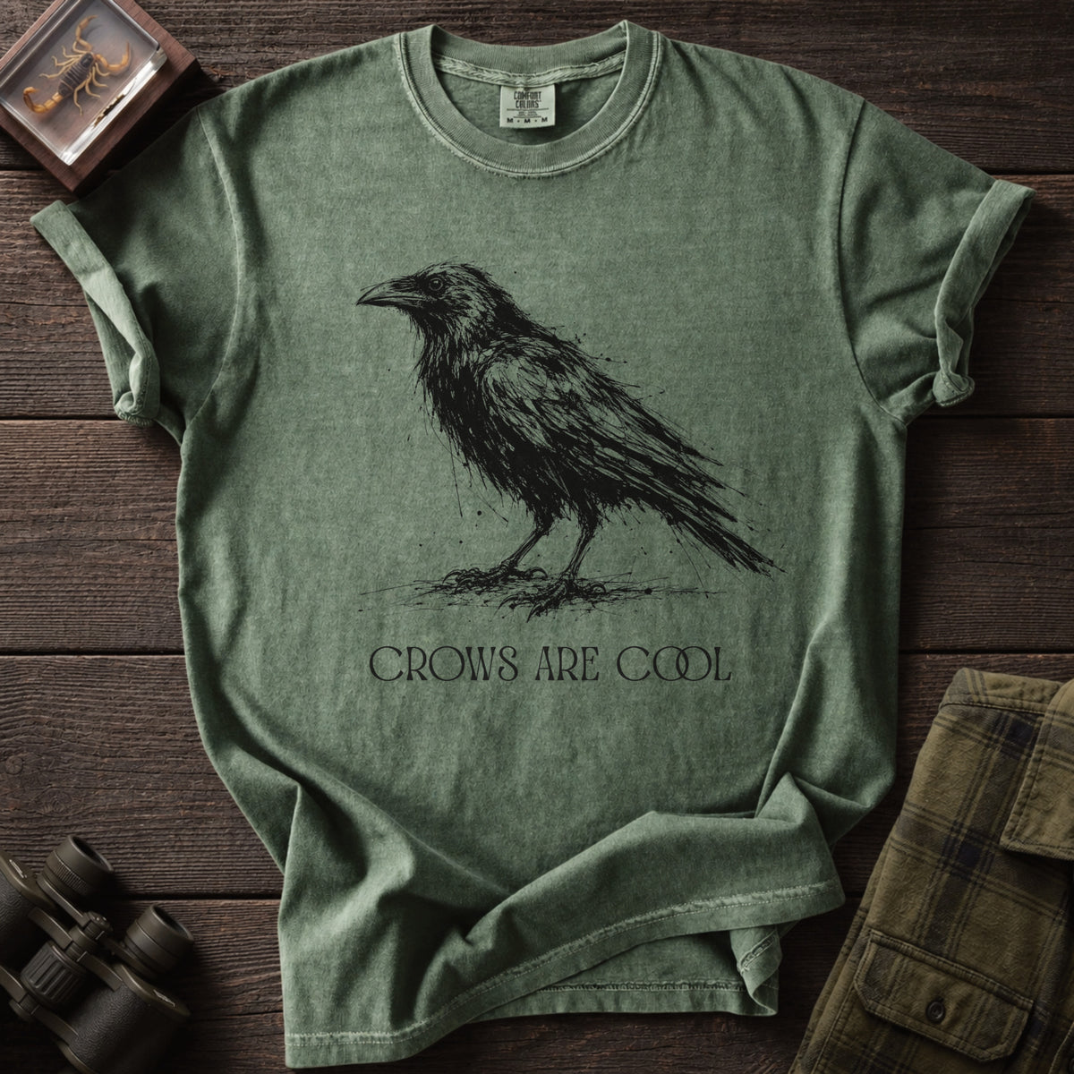 Crows Are Cool T-Shirt - Unsung Wild