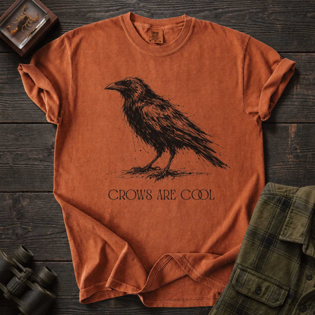 Crows Are Cool T-Shirt - Unsung Wild
