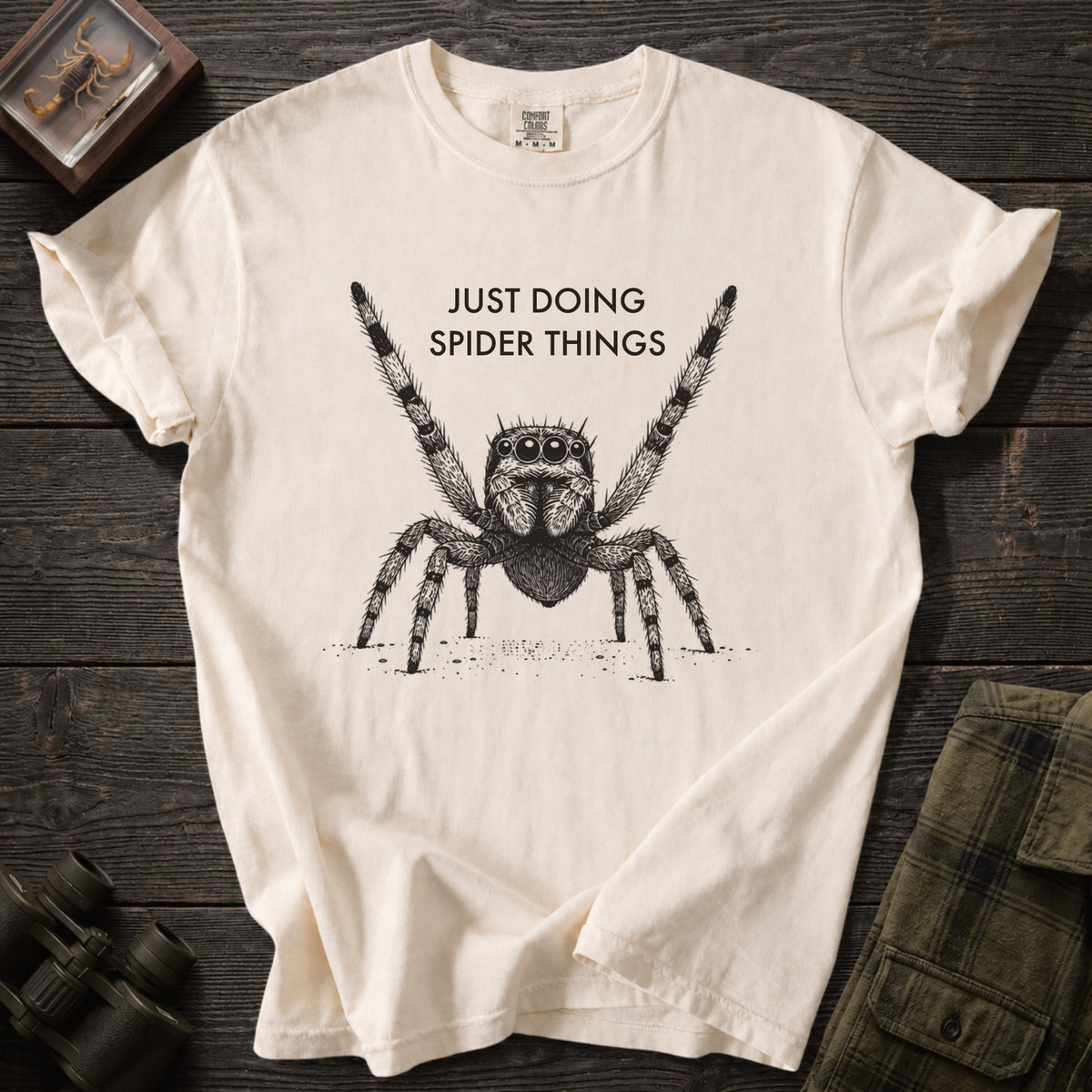 Doing Spider Things T-Shirt - Unsung Wild