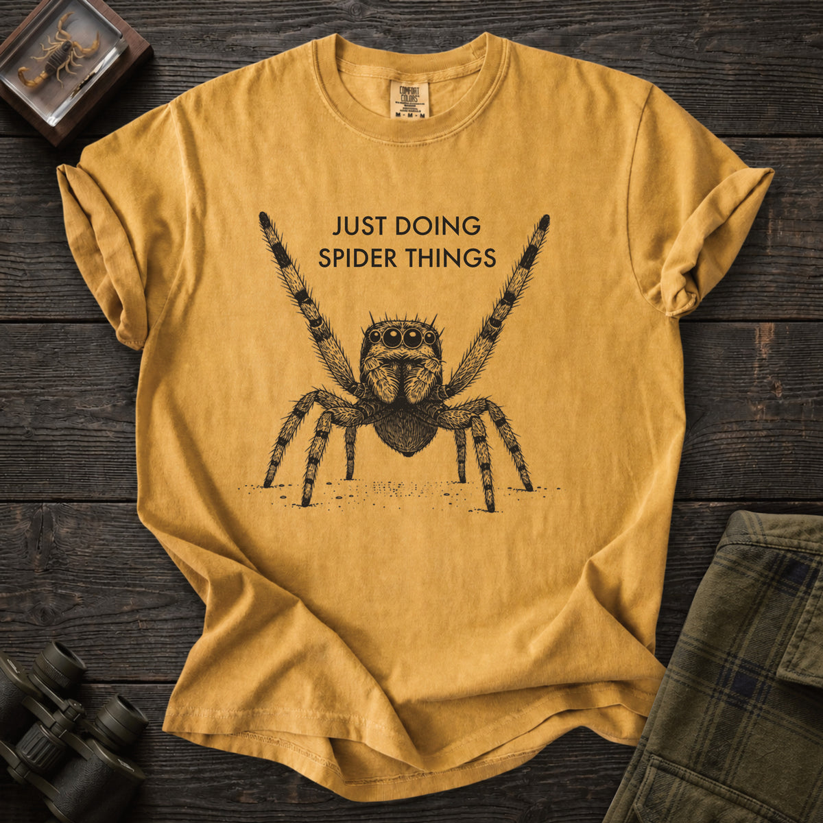 Doing Spider Things T-Shirt - Unsung Wild
