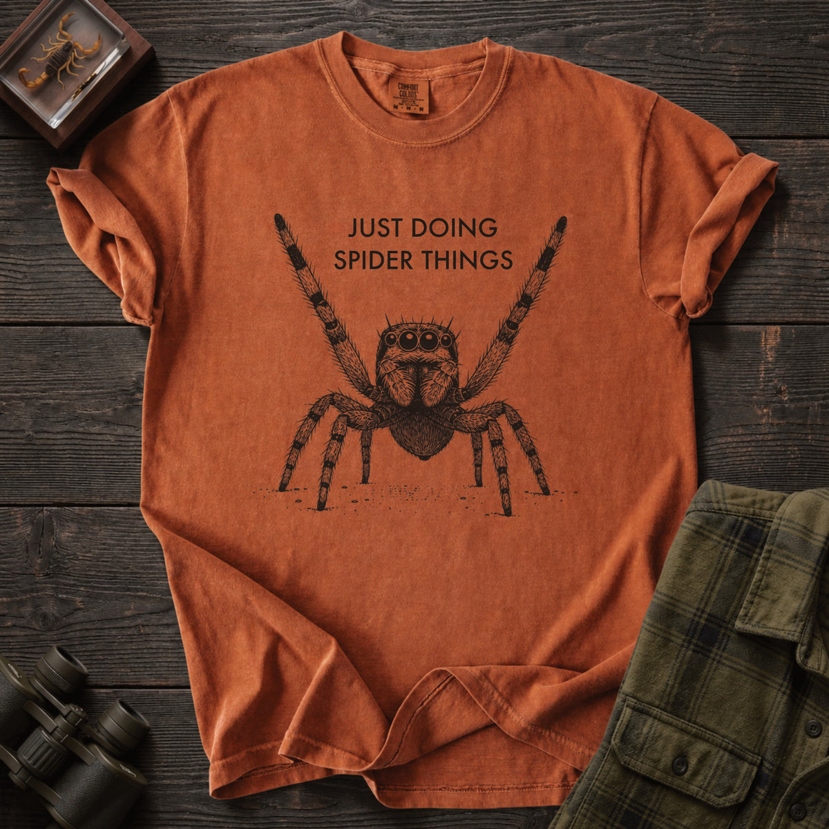 Doing Spider Things T-Shirt - Unsung Wild