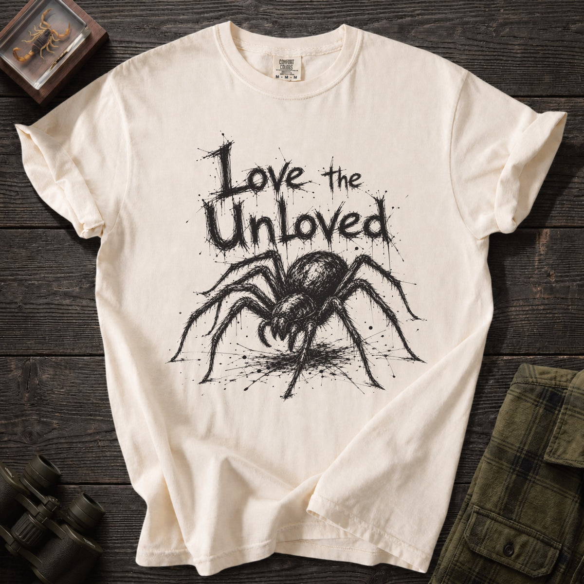Love the Unloved Spider T-Shirt - Unsung Wild