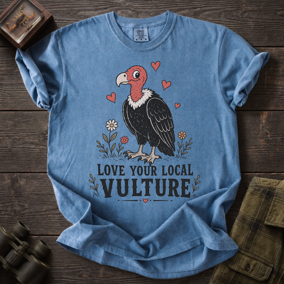 Love Your Local Vulture T-Shirt - Unsung Wild