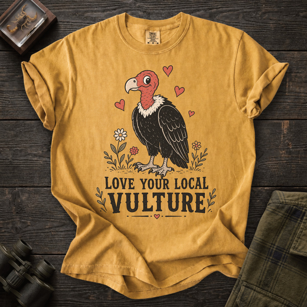 Love Your Local Vulture T-Shirt - Unsung Wild