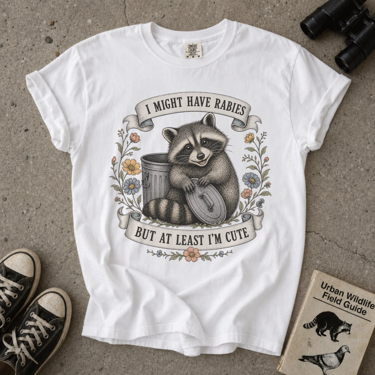 Might Have Rabies Raccoon T-Shirt