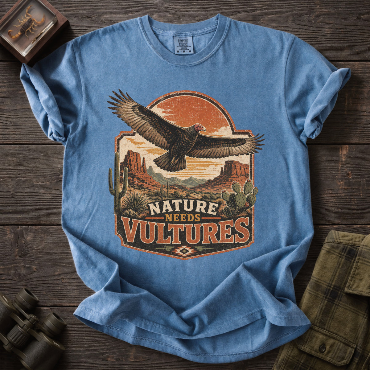 Nature Needs Vultures T-Shirt - Unsung Wild