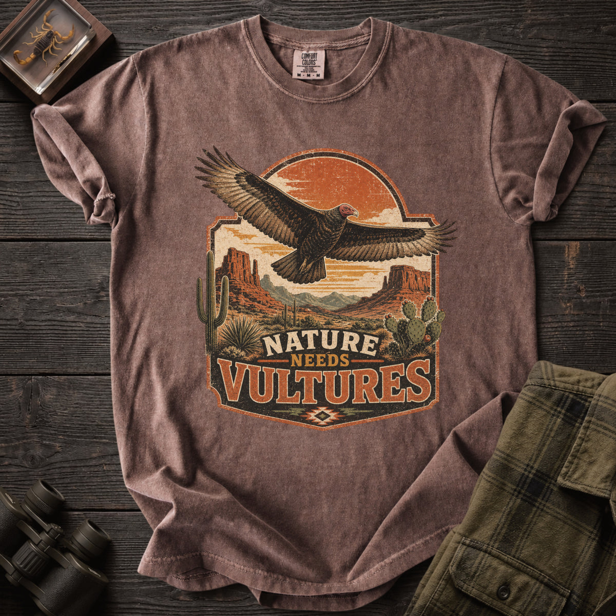 Nature Needs Vultures T-Shirt - Unsung Wild