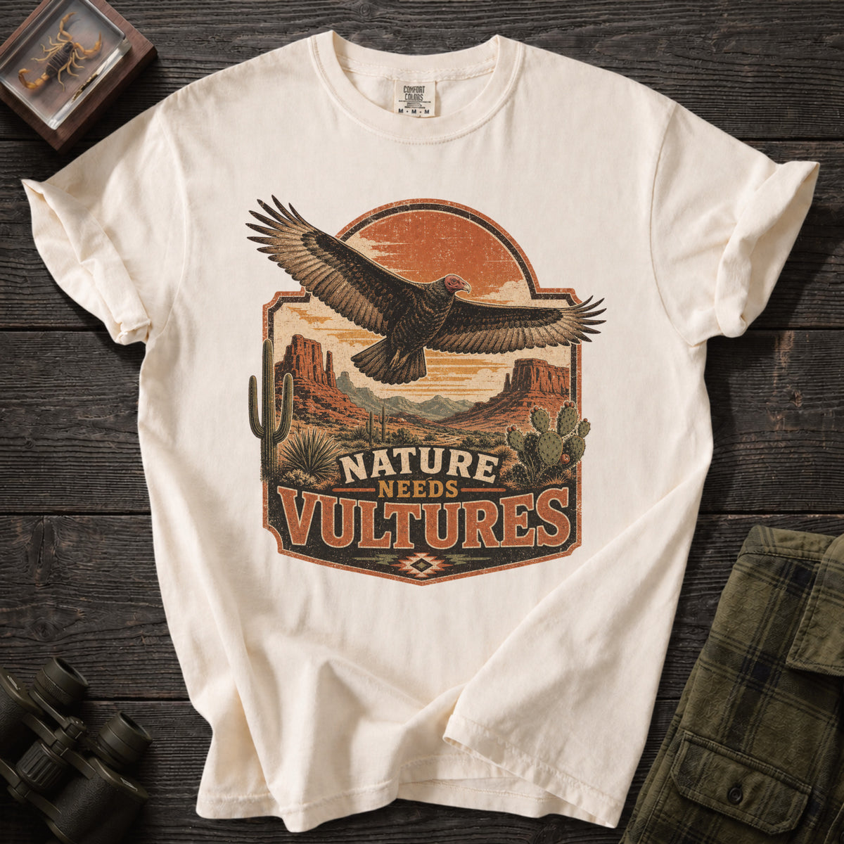 Nature Needs Vultures T-Shirt - Unsung Wild