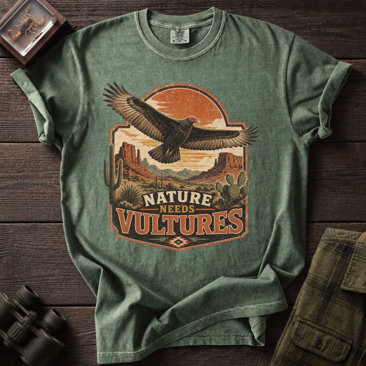 Nature Needs Vultures T-Shirt - Unsung Wild