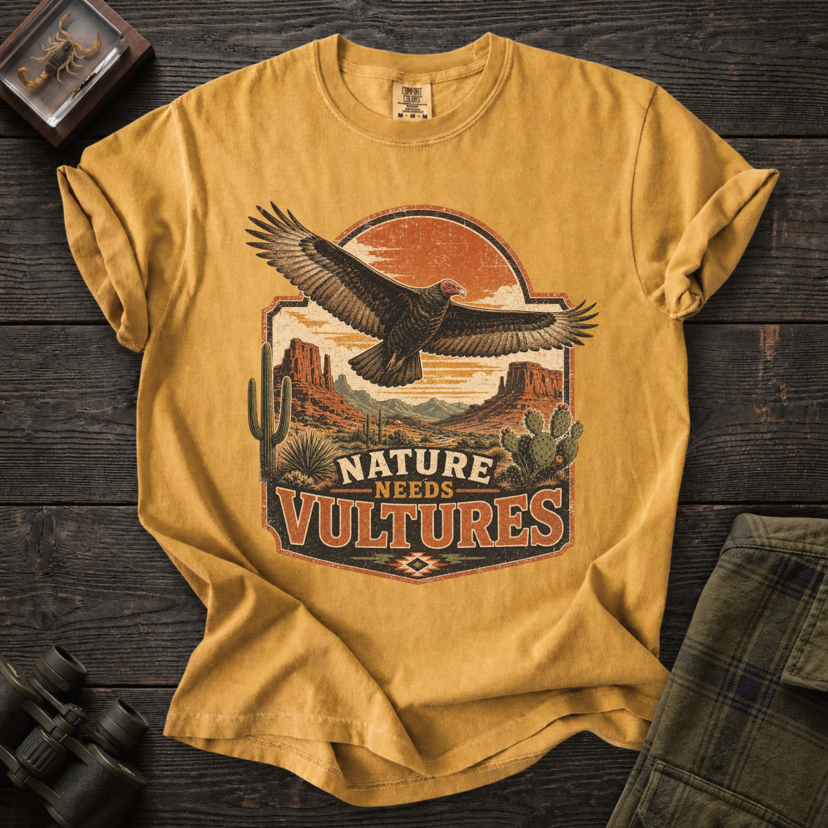 Nature Needs Vultures T-Shirt - Unsung Wild