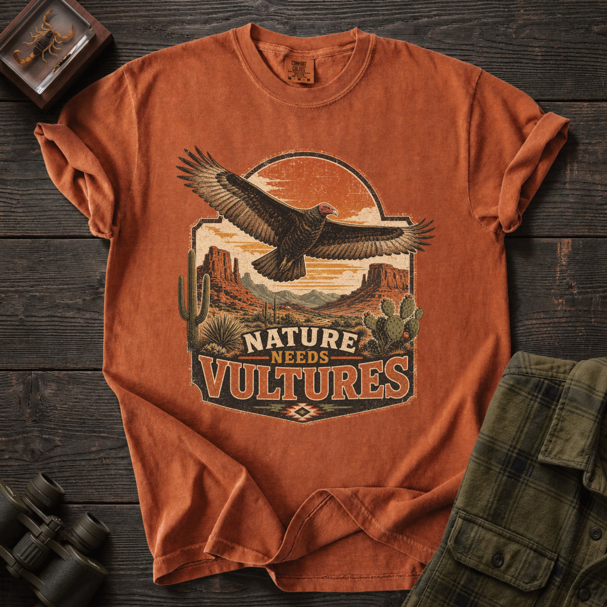 Nature Needs Vultures T-Shirt - Unsung Wild