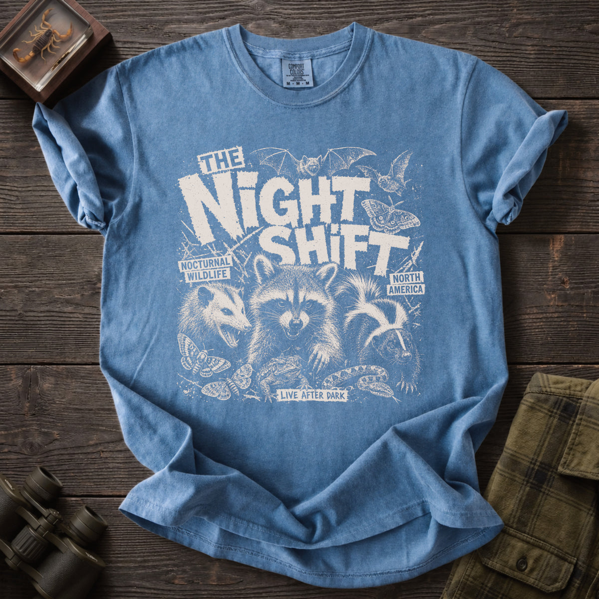 The Night Shift T-Shirt - Unsung Wild