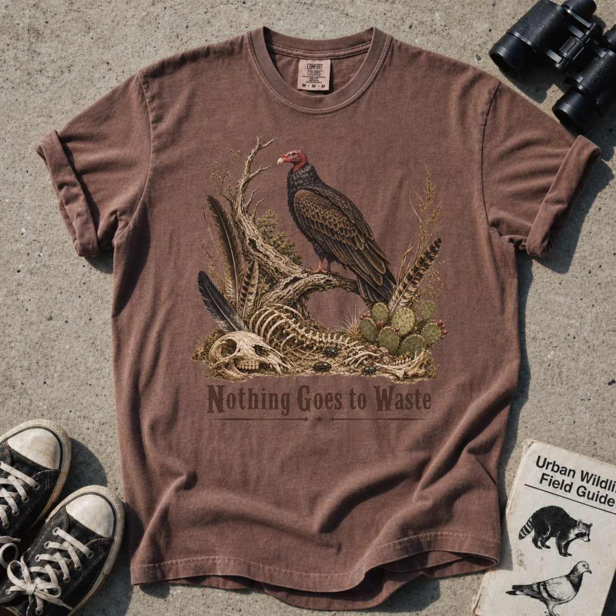 Nothing Goes to Waste Vulture T-Shirt