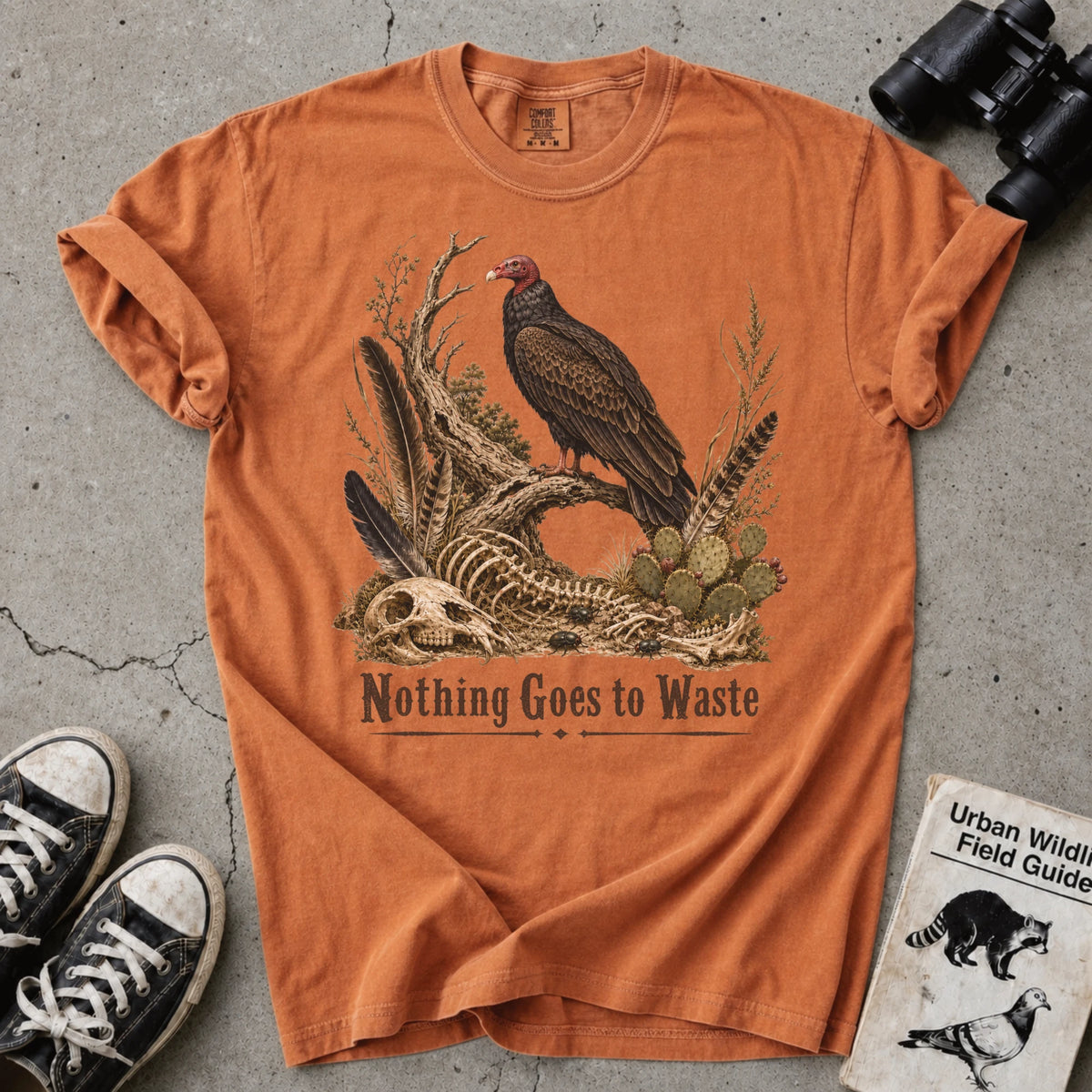 Nothing Goes to Waste Vulture T-Shirt