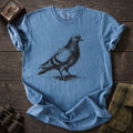 Pigeon Ink Sketch Graphic Tee - Unsung Wild
