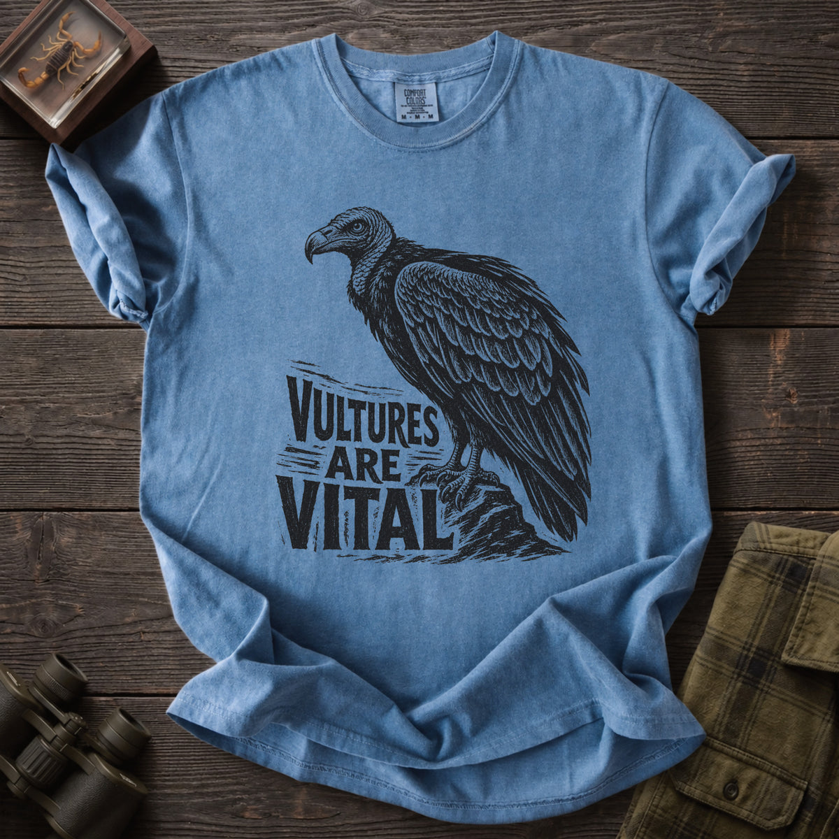 Vultures are Vital T-Shirt - Unsung Wild