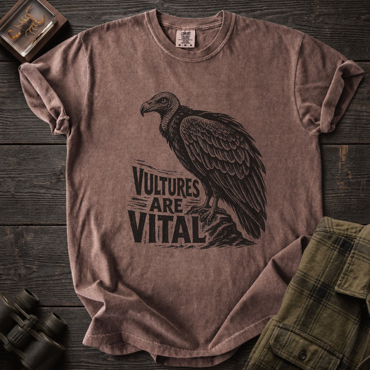 Vultures are Vital T-Shirt - Unsung Wild