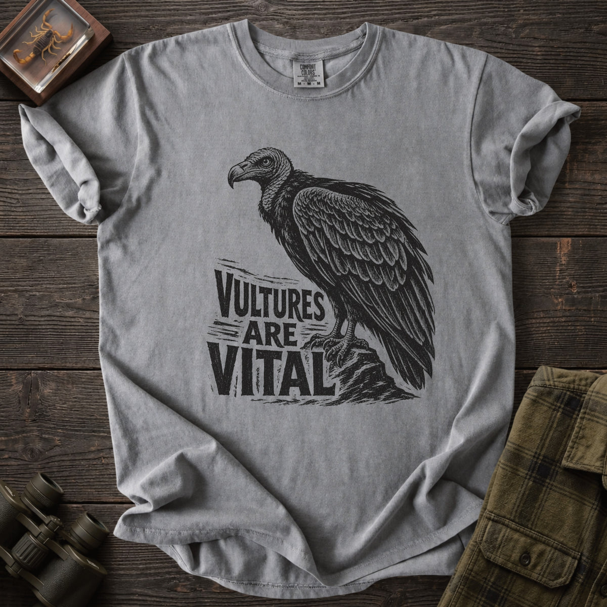 Vultures are Vital T-Shirt - Unsung Wild