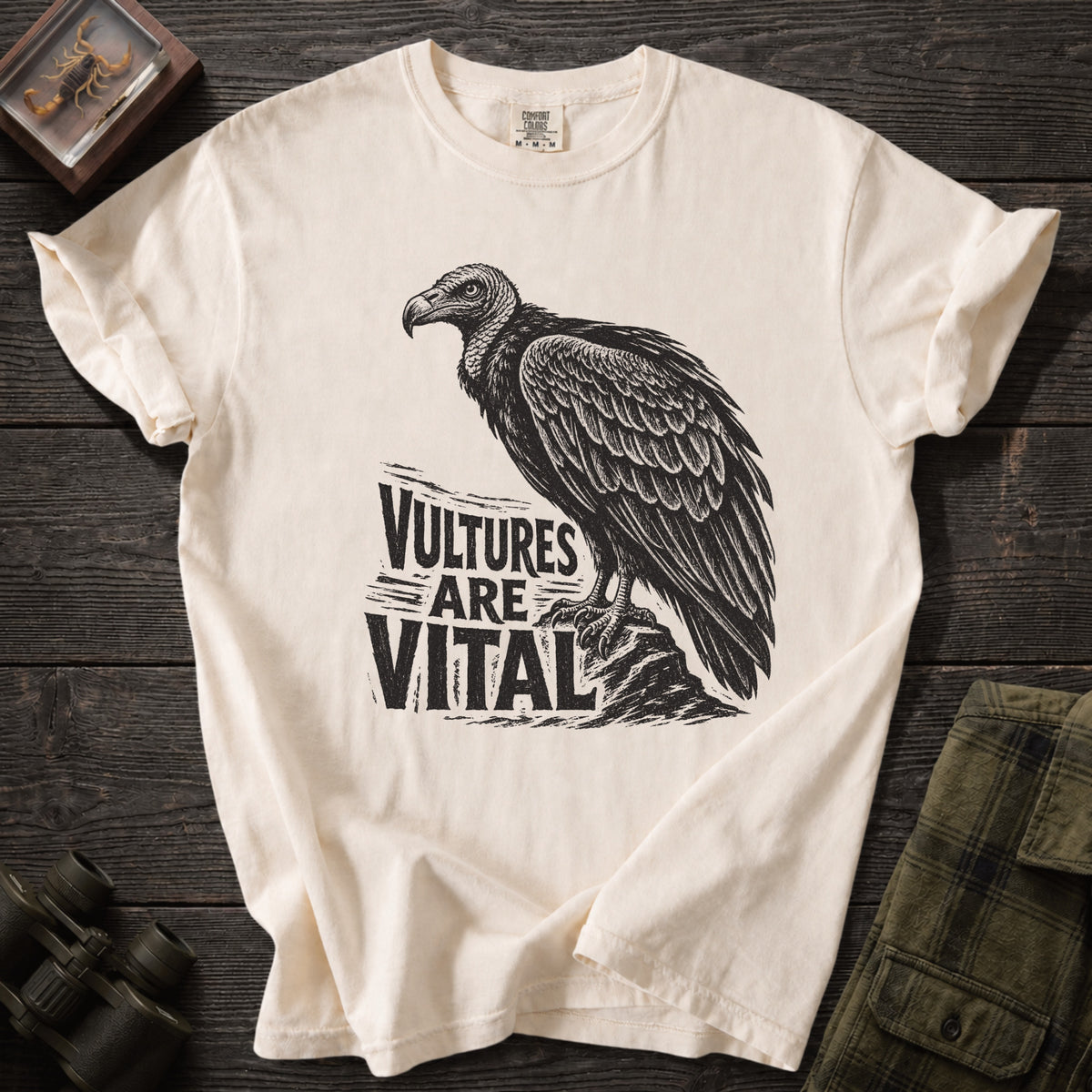 Vultures are Vital T-Shirt - Unsung Wild