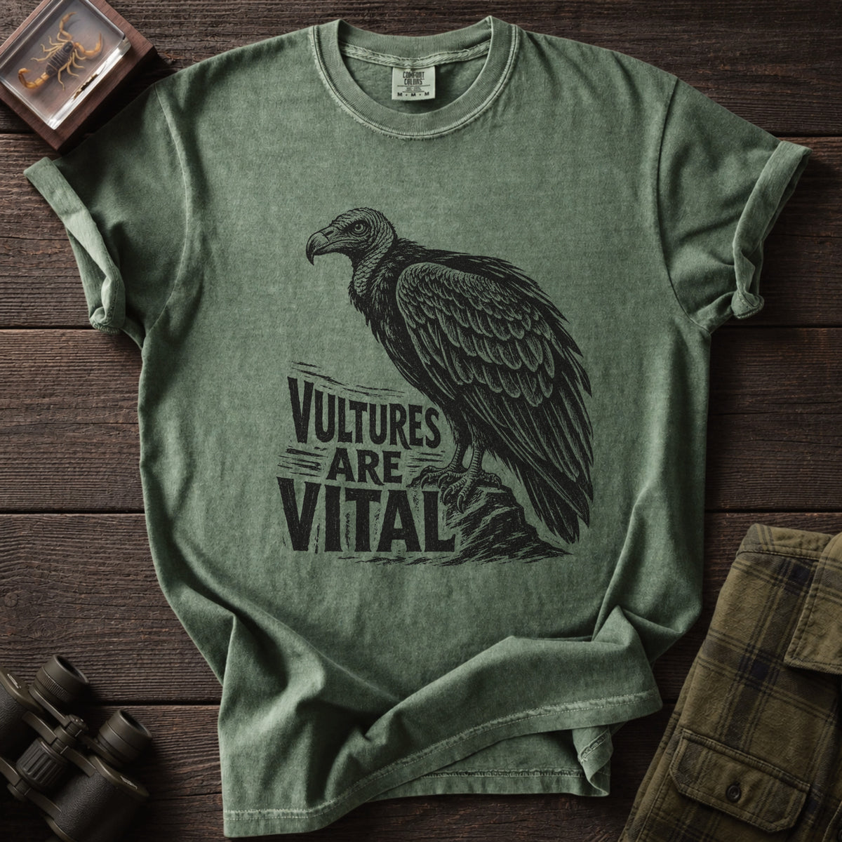 Vultures are Vital T-Shirt - Unsung Wild