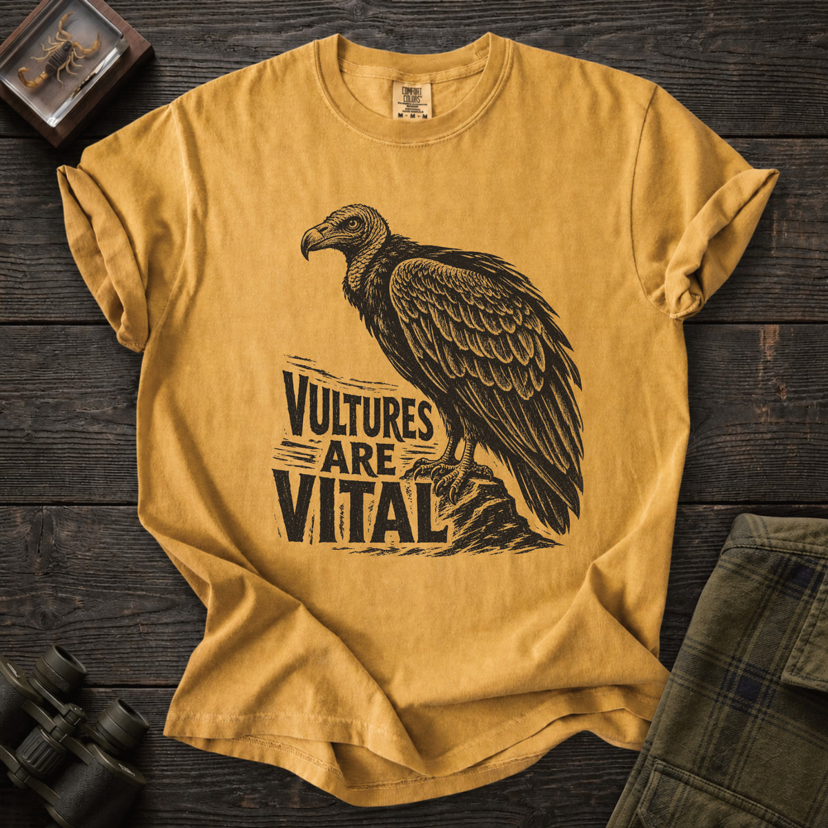 Vultures are Vital T-Shirt - Unsung Wild