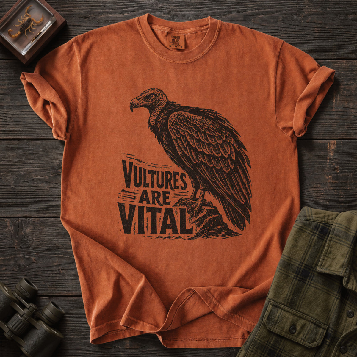 Vultures are Vital T-Shirt - Unsung Wild