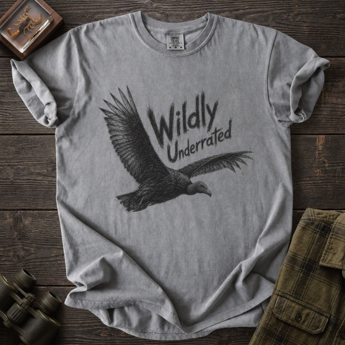Wildly Underrated Vulture T-Shirt - Unsung Wild