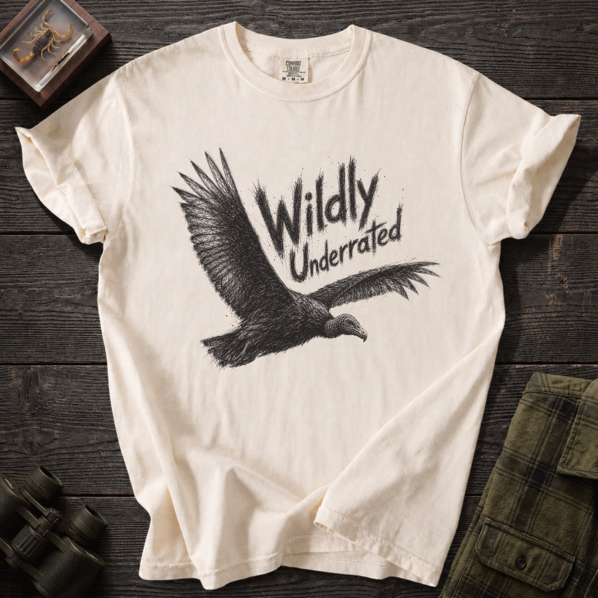 Wildly Underrated Vulture T-Shirt - Unsung Wild