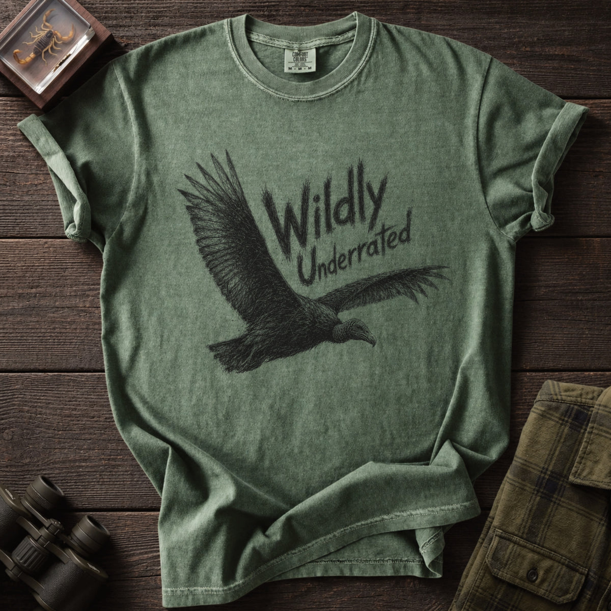 Wildly Underrated Vulture T-Shirt - Unsung Wild