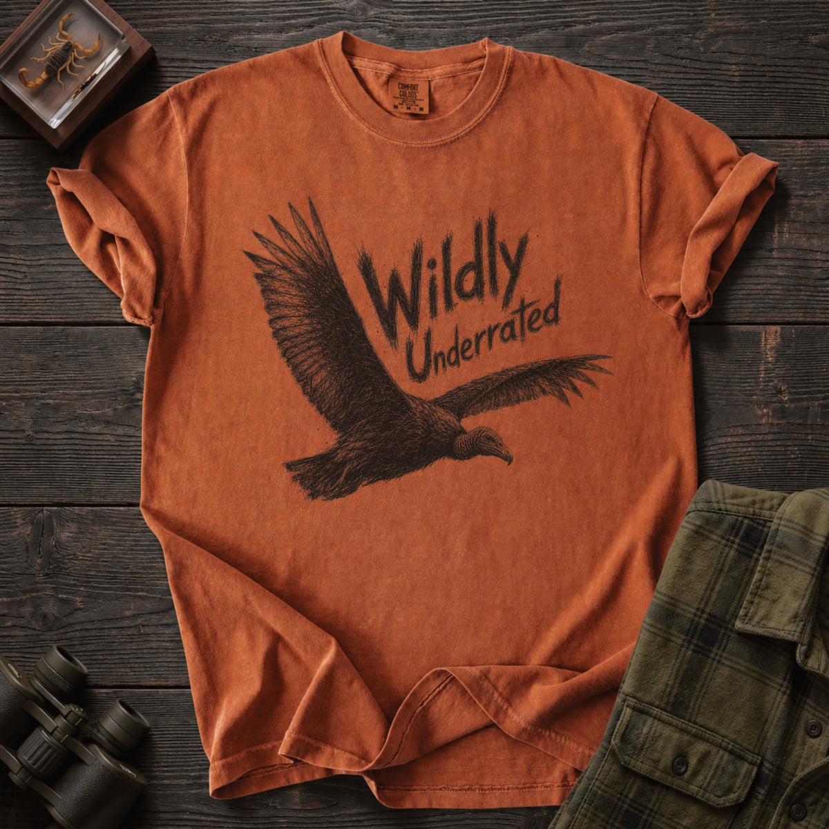 Wildly Underrated Vulture T-Shirt - Unsung Wild